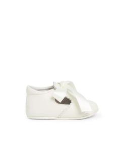 Кожаные самородки для мальчика с пряжкой Pisamonas, бежевый