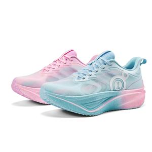 Jianjie Кроссовки унисекс низкие бело-зелено-розово-сине-красно-фиолетовые розовая сакура голубые, цвет Pink Cherry Blossom Blue