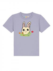 Футболка wat? Apparel, цвет lavender