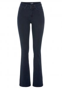 Джинсы с загрузочным кроем Arizona Arizona, темно-синий