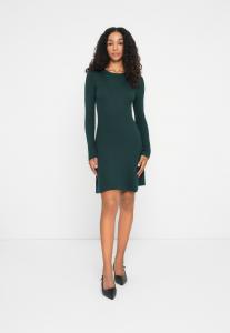 Платье Vero Moda VMJUNO O NECK SKATER DRESS, Ponderosa Pine/Dark Green