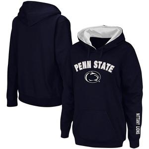 Женский худи navy penn state nittany lions arch & logo 1 Colosseum