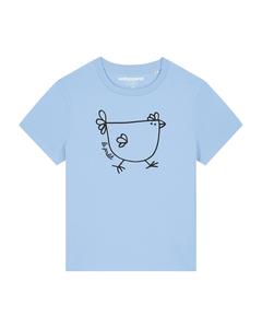 Рубашка Watapparel  Le poulet - das Huhn, светло-голубой