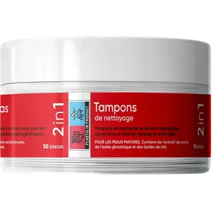 Подтягивающие и очищающие пропитанные диски для лица, 30 шт./1 упаковка. Erne