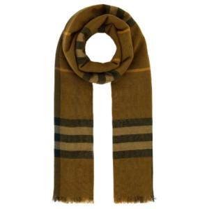 Шарф с бахромой Checked Burberry