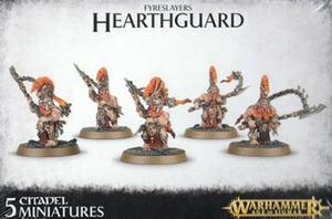 Миниатюра Warhammer Age of Sigmar: Fyreslayers - Hearthguard Berzerkers/Auric Hearthguard
