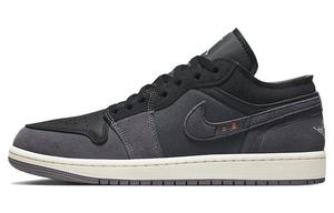 Jordan 1 Low Craft наизнанку, черные