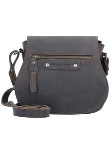 Кожаная сумка через плечо Vintage Revival 21 см коричневого цвета Greenburry