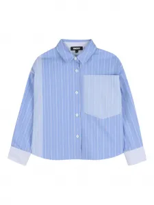 Рубашка с карманом Dkny Kids, синий