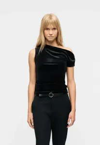 Топ с одним плечом Gap, Black