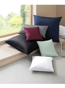 Постельное белье Kaeppel или дополнительная наволочка 2 шт. 155х220 см + 80х80 см, цвет burgund