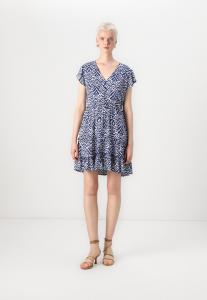 Платье ONLY ONLCLAUDETTE LIFE MINI DRESS, Ombre Blue/Claudette/Dark Blue