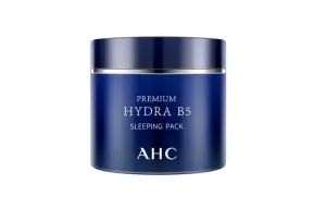 AHC Hyaluronic Acid ночная маска для лица успокаивающая осветляющая увлажняющая восстанавливающая 100мл/100мл*2 A.H.C
