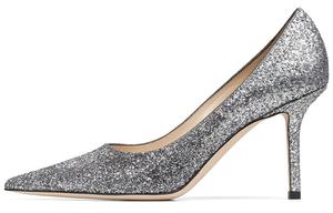Туфли Jimmy Choo Love High Heels Women's Silver