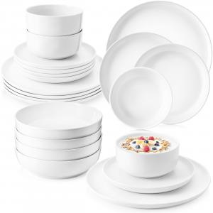 Набор посуды MARLO - 24 предмета из фарфора Sänger, белый