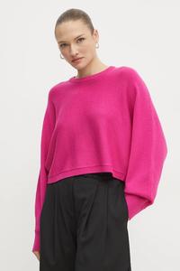 Шерстяной свитер Michael Michael Kors, розовый