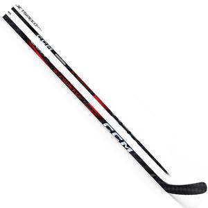 CCM Клюшка для хоккея Jetspeed FT7 Pro, новая модель, для детей и взрослых, красная, жесткость 40/90, правый хват