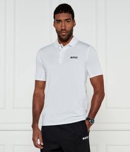 Поло Boss Green x Matteo Berrettini Patteo, белый