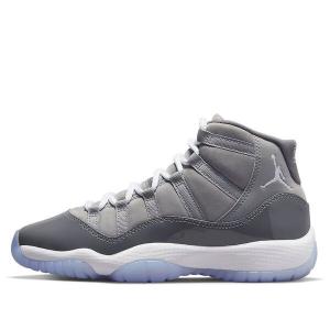 Кроссовки 11 retro 'cool grey' 2021 Air Jordan, серый