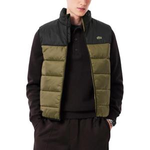 LACOSTE Пуховик мужской Khaki Green/Black/81L