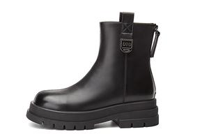 Ботинки женские DAPHNE Martin на молнии, черный