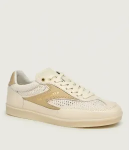 Кожаные кроссовки KANDIDATE Karl Lagerfeld, бежевый