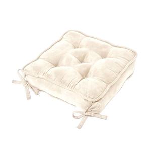 Подушка для сиденья Homescapes Sitzerhöhung/Stuhlkissen, крем