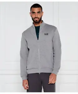 Толстовка Regular fit Ea7, серый