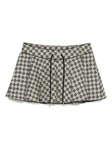 Мини-юбка с монограммным жаккардом MISBHV