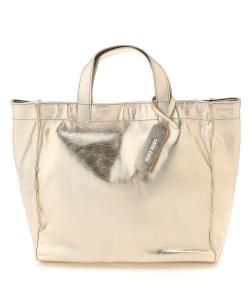 (L) Сумка-шоппер Cachecache / Мягкая металлическая сумка-шоппер