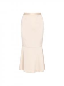 Usha BLACK LABEL Женская юбка кремового цвета