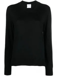 Кашемировый джемпер с круглым вырезом Barrie, черный