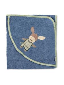 Sterntaler Банное полотенце с капюшоном 100x100 см ESEL Emmilius, средне-синего цвета