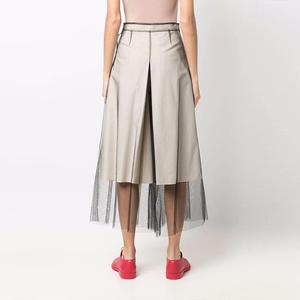 Повседневные брюки женские светло-коричневые Maison Margiela