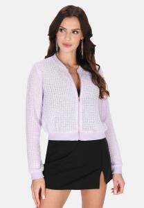 Куртка-бомбер faina, фиолетовый