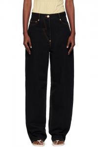 Прямые джинсы Pushbutton, черный