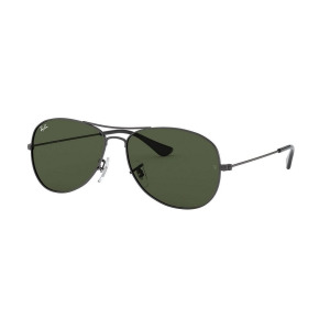 Солнцезащитные очки Ray-Ban Cockpit Aviator 59 мм, серый