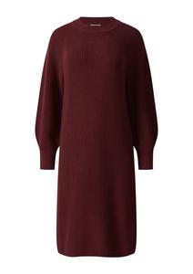 Вязаное платье s.Oliver, бордовый