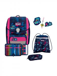 Scout Набор школьных сумок Genius, 4 предмета, цвет «Волшебное море»