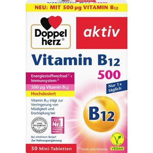 Активный витамин B12 500 мини таблеток Doppelherz, 12,1 g