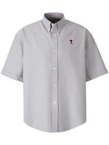 Футболка AMI Paris Ami de Coeur, серый