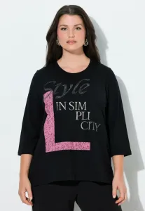 Топ с длинными рукавами Ulla Popken, Black