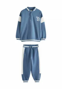 Спортивный костюм, состоящий из университетской формы и спортивных брюк стандартного кроя. Baker By Ted Baker, Blue