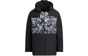 Пуховик мужской черный Adidas, черный