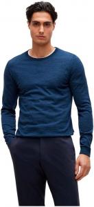 BOSS мужской шерстяной пуловер Leno, Blue Wings Special