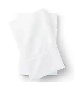 Наволочки из египетского хлопка сатинового цвета плотностью 700 нитей, не требующие глажки Lands' End, white