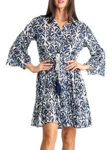 Мини-платье с кисточками, накидка для плавания La Moda Clothing, цвет Multi