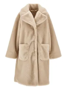 Однобортное пальто Monnalisa, нейтральный