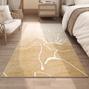 AOVOC Ковер 80х200 см из ПВХ в стиле ваби-саби для спальни/гостиной, MULANGXING - Bedside Rug - 04