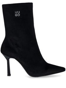 Ботильоны женские Hugo со стразами, черный